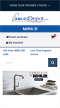 Mobile Screenshot of faucetdepot.com